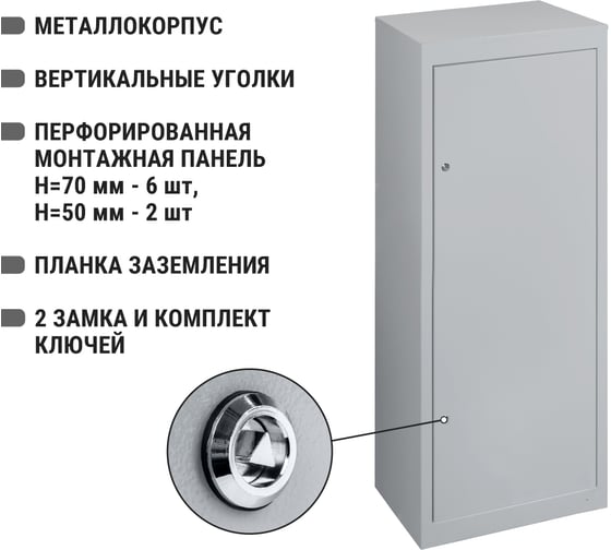 Корпус TDM ELECTRIC ШРС-2, IP31, 1600х500х300 SQ0905-0126