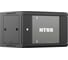 Шкаф настенный телекоммуникационный NTSS W 12U 600x450x635мм, 2 профиля 19, дверь стеклянная, боковые стенки съемные, задняя стенка, разобранный, черный RAL 9005 NTSS-W12U6045GS-BL 1