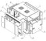 Шкаф настенный телекоммуникационный NTSS W 12U 600x450x635мм, 2 профиля 19, дверь стеклянная, боковые стенки съемные, задняя стенка, разобранный, черный RAL 9005 NTSS-W12U6045GS-BL 6