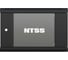 Шкаф настенный телекоммуникационный NTSS W 12U 600x600x635мм, 2 профиля 19, дверь стеклянная, боковые стенки съемные, задняя стенка, разобранный, черный RAL 9005 NTSS-W12U6060GS-BL 3