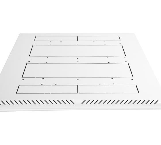 Напольный шкаф ЦМО 27U, 600x800, В=1365мм, 2 двери, перфорация ШТК-М-27.6.8-44АА
