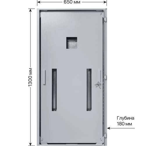 Корпус TDM ПР-3, 1300х650х180 мм, IP31 SQ 0905-0703