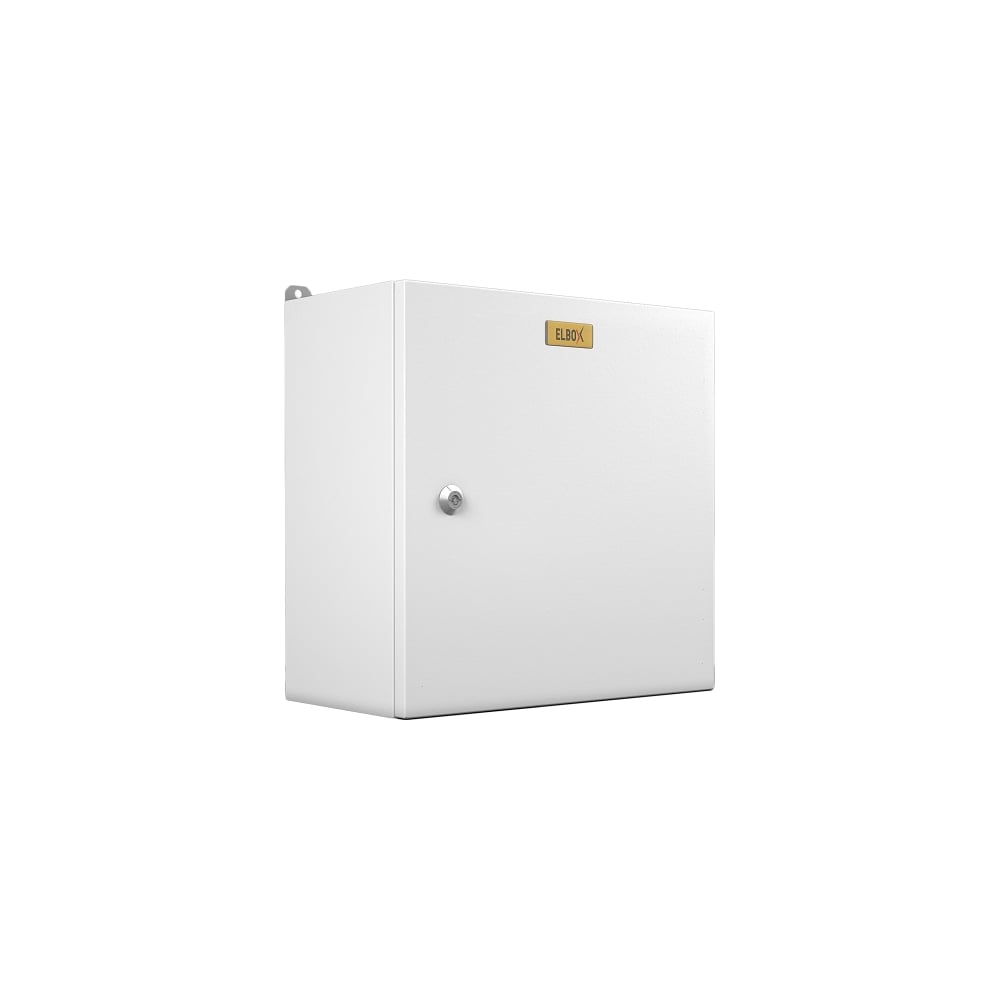 Электротехнический, настенный шкаф ELBOX сплошная металлическая дверь ...