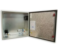 Уличный термошкаф с обогревом и вентиляцией АМАДОН внешние габариты, мм. Ш600 х В600 х Г250. ТШВ132-60.60.25-ST