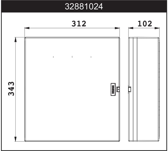 Бокс для открытой установки Nilson ЩРН 24 QUANTUM 32881024