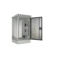 Антивандальный климатический термошкаф с обогревом и кондиционером АМАДОН габариты, мм: Ш750хВ1200хГ800. ТШВ119.А-75.120.80-О1000-ST