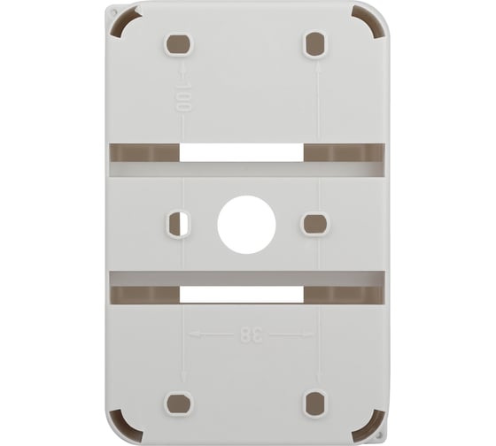Корпус пластиковый навесной ЭРА SIMPLE КМПн 1/4 IP20 белый Б0062282