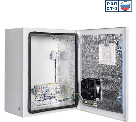 Климатический навесной шкаф MASTERMANN -13УТПВ-А (Ver. 2.0) 400х500х220 мм IP 54 00-01021157