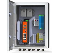 Коммутационный термошкаф MASTERMANN 6УТП 8КУ ГЗ 300х400х210 мм IP 66 00-00015657