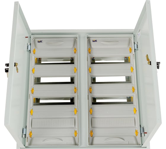 Металлический корпус IEK ЩРв-2х48з-1 36, IP31, "UNIVERSAL" MKM12-V-2X48-31-Z-U
