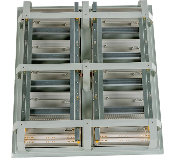 Металлический корпус IEK ЩРв-2х48з-1 36, IP31, "UNIVERSAL" MKM12-V-2X48-31-Z-U