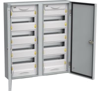 Металлический корпус IEK ЩРн-2х48з-1, IP54, "UNIVERSAL" MKM11-N-2X48-54-Z-U
