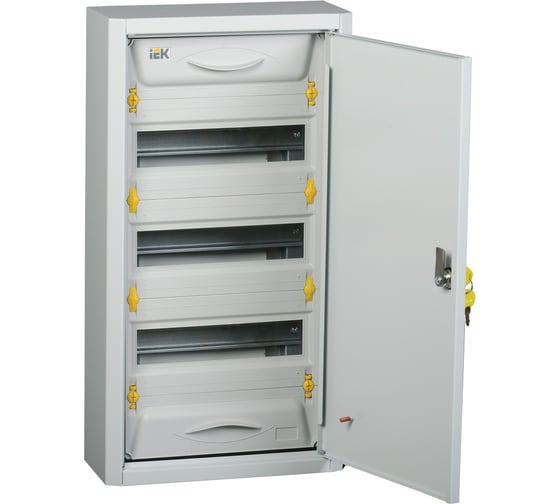 Металлический корпус IEK ЩРн-36з-0 36, УХЛ3, IP31, PRO MKM15-N-36-31-ZU