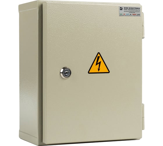 Щит с монтажной панелью МЭК ЭЛЕКТРИКА ЩМП - 065 Г МЭК (400x600x185) IP65 (металлокорпус) MEC11320