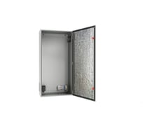 Уличный термошкаф с обогревом и вентиляцией АМАДОН внешние габариты, мм: Ш600 х В1200 х Г300. ТШВ132-60.120.30-ST