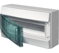 Настенный бокс ABB Mistral65 18М, прозрачная дверь, с клеммами 1SLM006502A1203