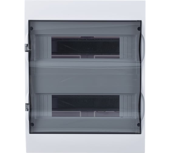 Навесной корпус Systeme Electric ( Schneider Electric) City9 Box с прозрачной дверцей 2ряд/24мод (ранее PRA29213) EZ9E212S2SRU