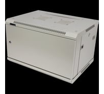 Шкаф настенный TWT Pro, 9U 600x600, металлическая дверь, TWT-CBWPM-9U-6x6-GY