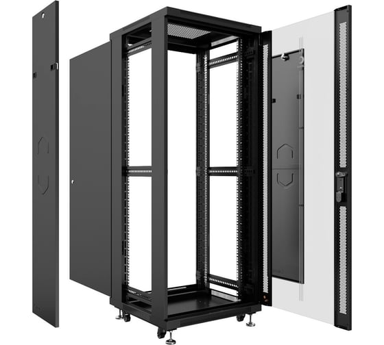 Телекоммуникационный напольный шкаф Cabeus IP20, 22U, SH-05C-22U60/100-BK