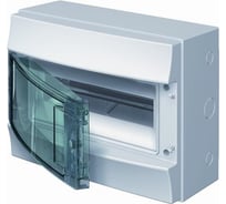 Распределительный щит ABB, навесной, пластиковый, прозрачная дверь, без клемм 1SL1202A00