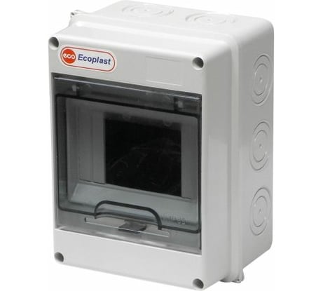Шкаф открытой установки Экопласт на 5-6 автоматов 160х120х90мм IP65 46406