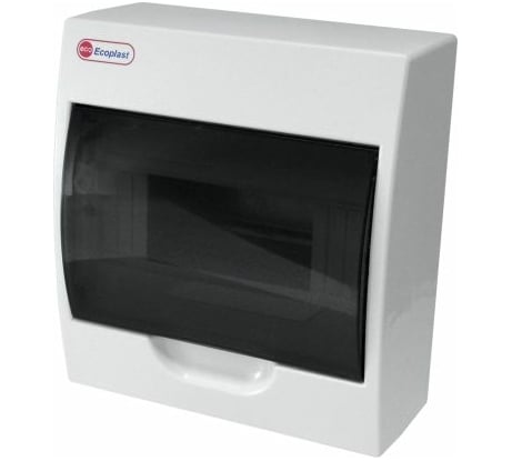 Шкаф открытой установки на 8 автоматов Экопласт 200х185х95мм IP40 46108