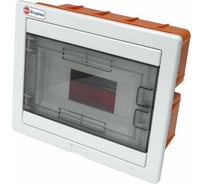 Шкаф скрытой установки на 8 автоматов Экопласт 190х235х90мм 46008