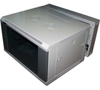 Шкаф настенный 3-секционный TWT 27U 600x600, стеклянная дверь, I TWT-CBW3-27U-6x6