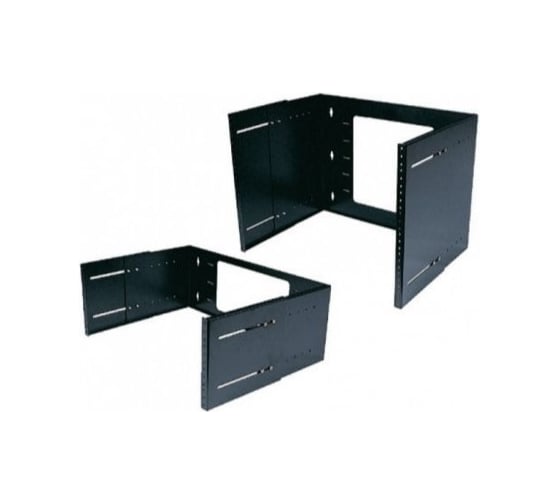 Рама настенная LANMASTER 19", выдвижная поворотная, 1U, глубина - 352/227 мм LAN-RACK-WMER-1U 1