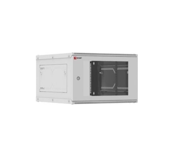 Телекоммуникационный настенный шкаф EKF, 6U, стекло, Astra, серия PROxima ITB6G550