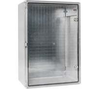 Пластиковый щит с монтажной платой EKF, прозрачная дверь 800х600х260 мм IP65 PROxima PBT65MP010