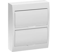 Корпус пластиковый GENERICA ЩРН-П-24 бел. дверь IP41 MKP13-N-24-41-K01-G