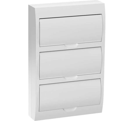 Корпус пластиковый GENERICA ЩРН-П-36 бел. дверь IP41 MKP13-N-36-41-K01-G