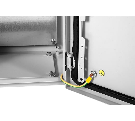 Электротехнический настенный шкаф ELBOX сплошная металлическая дверь EMW-800.600.300-1-IP66
