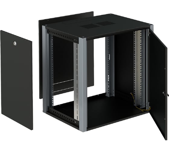 Настенный телекоммуникационный шкаф SYSMATRIX, 6U 600х350х315 дверь металл WP 6306.920