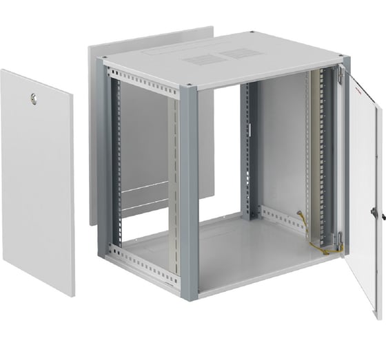 Настенный телекоммуникационный шкаф SYSMATRIX, 12U 600х450х585 дверь стекло WP 6412.710