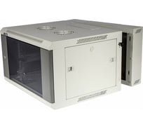 Настенный шкаф TWT серии Pro, 3-секционный, 22U 600x600, стеклянная дверь, TWT-CBW3G-22U-6x6-GY