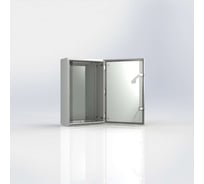 Навесной шкаф с монтажной платой GEFESTLINE 600x500x250 ВхШхГ IP66 NSGS60.50.25