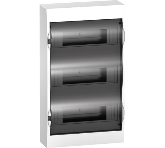 Навесной корпус Systeme Electric ( Schneider Electric) City9 Box с прозрачной дверцей 3ряд/36мод (ранее MIP12312S) EZ9E312S2SRU