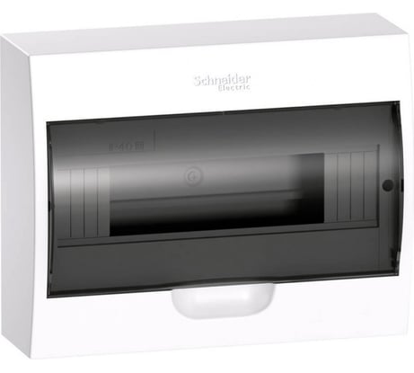 Корпус навесной с прозрачной дверцей Systeme Electric (Schneider Electric) City9 Box 1ряд/12модулей (ранее MIP12112S) EZ9E112S2SRU