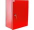 Щит с монтажной панелью ЭРА SIMPLE КРАСНЫЙ ЩМПг-04 IP54, 400х300х175, Б0047702 1