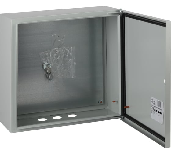 Щит с монтажной панелью ЭРА SIMPLE ЩМПг-05 IP54, 400x400x175, Б0047694