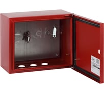 Щит с монтажной панелью ЭРА SIMPLE КРАСНЫЙ ЩМПг-02 IP54, 250x300x175, Б0047700
