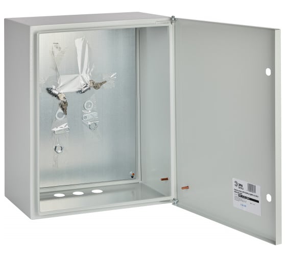 Щит с монтажной панелью ЭРА SIMPLE ЩМП-2-0 IP31, 500х400х240, Б0047697
