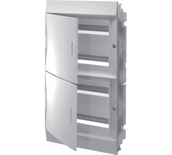 Бокс в нишу ABB Mistral41 72М, непрозрачная дверь, без клемм 1SLM004100A1110 1