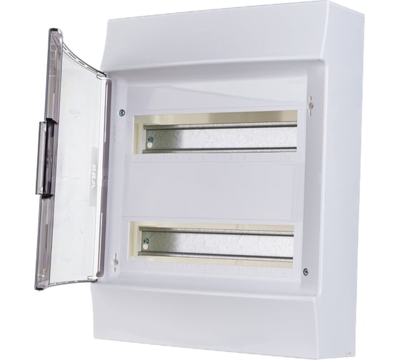 Настенный бокс ABB Mistral41 24М, прозрачная дверь, с клеммами 1SPE007717F9993