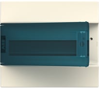 Настенный бокс ABB Mistral41, 12М, зеленая дверь, без клемм 1SPE007717F0420