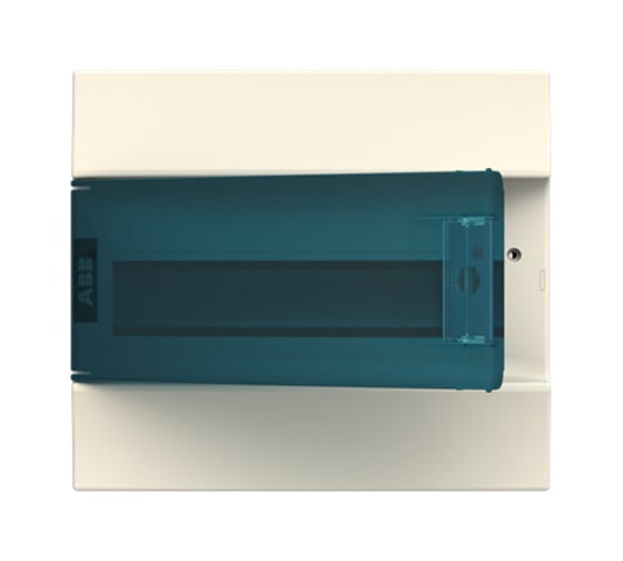 Настенный бокс ABB Mistral41, 12М, зеленая дверь, без клемм 1SPE007717F0420