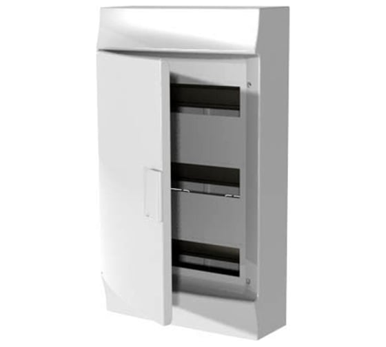 Настенный бокс ABB Mistral41 36М, непрозрачная дверь, с клеммами, 3 ряда 1SPE007717F9974 1