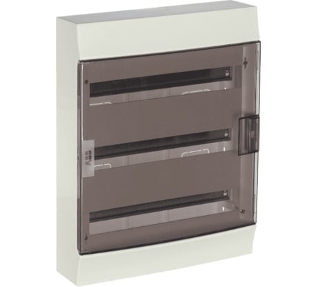 Настенный бокс ABB Mistral41 54М, прозрачная дверь, с клеммами 1SPE007717F9998